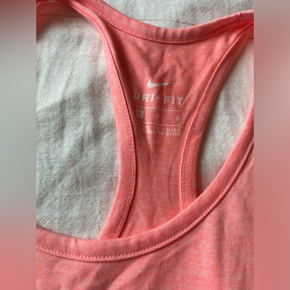 Nike Athletic Workout Pink Dri-Fit Tank Top - Picture 4 of 4